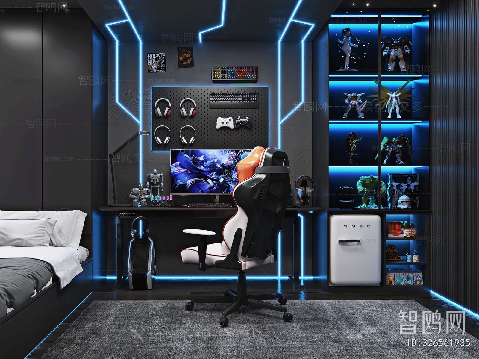 Modern E-sports Room