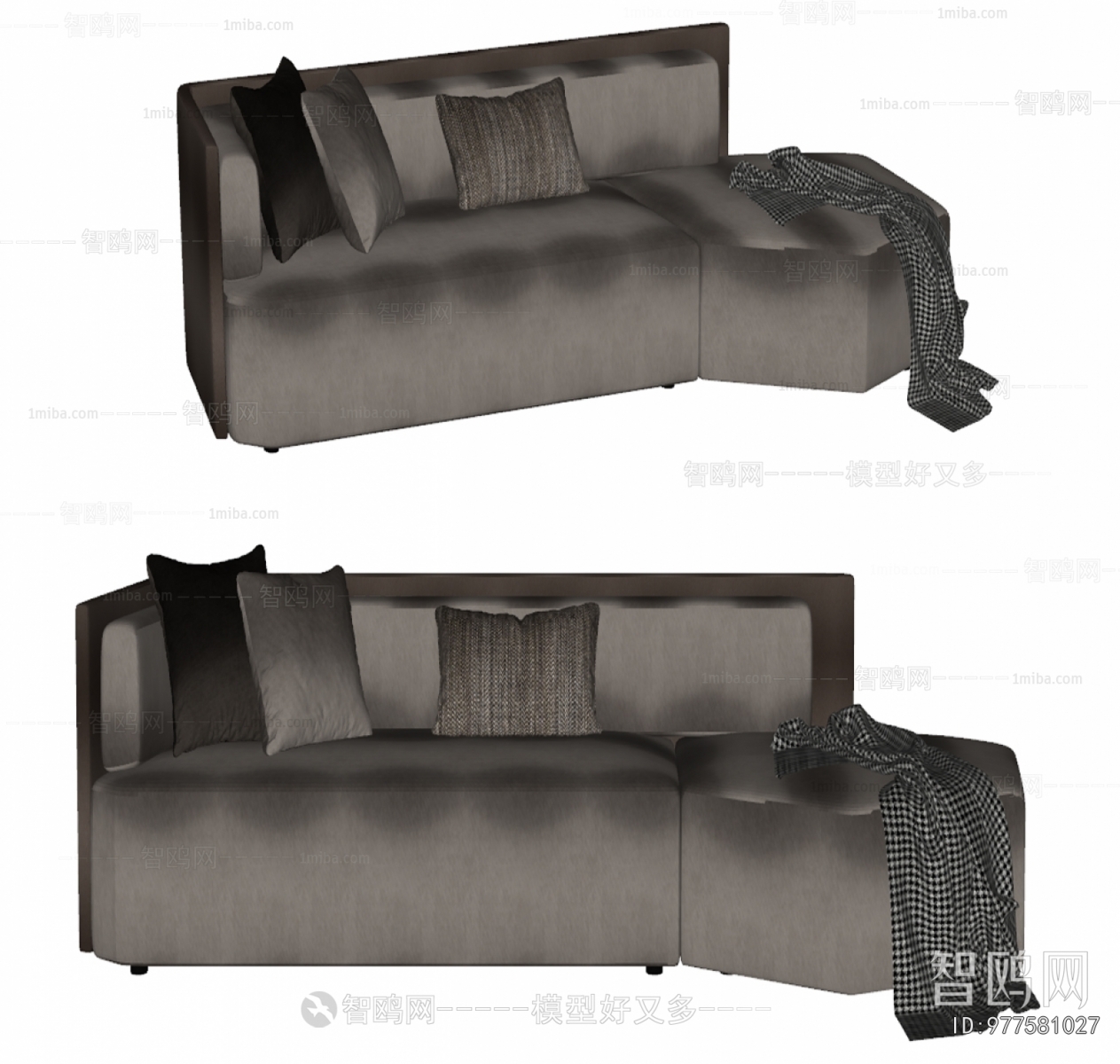 Modern Multi Person Sofa