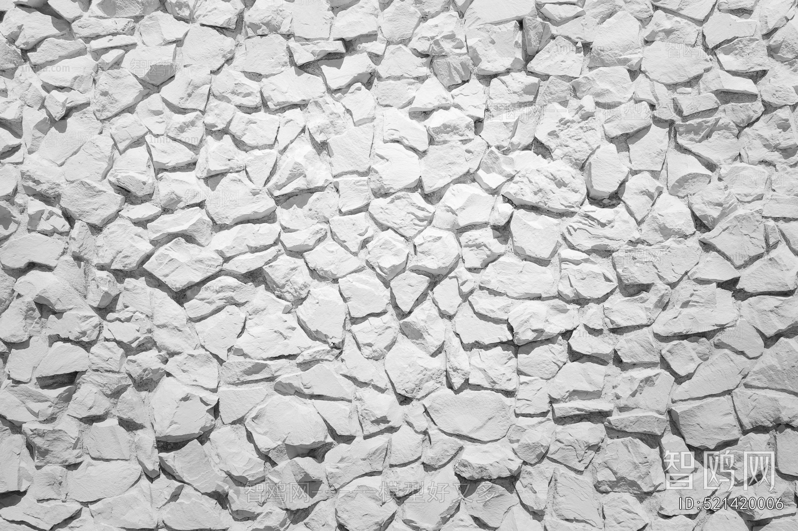 白色卵石涂料墙面地面