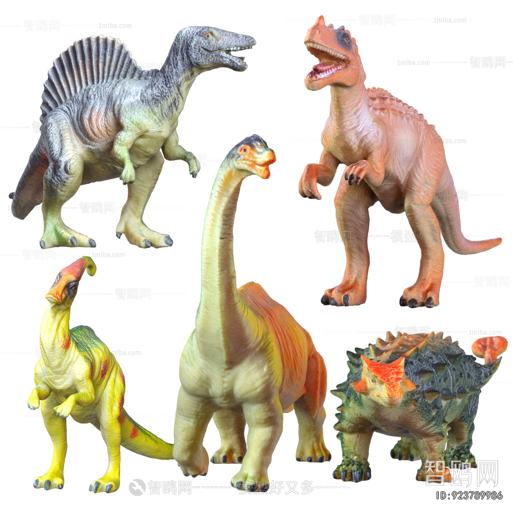 现代恐龙玩具 动物