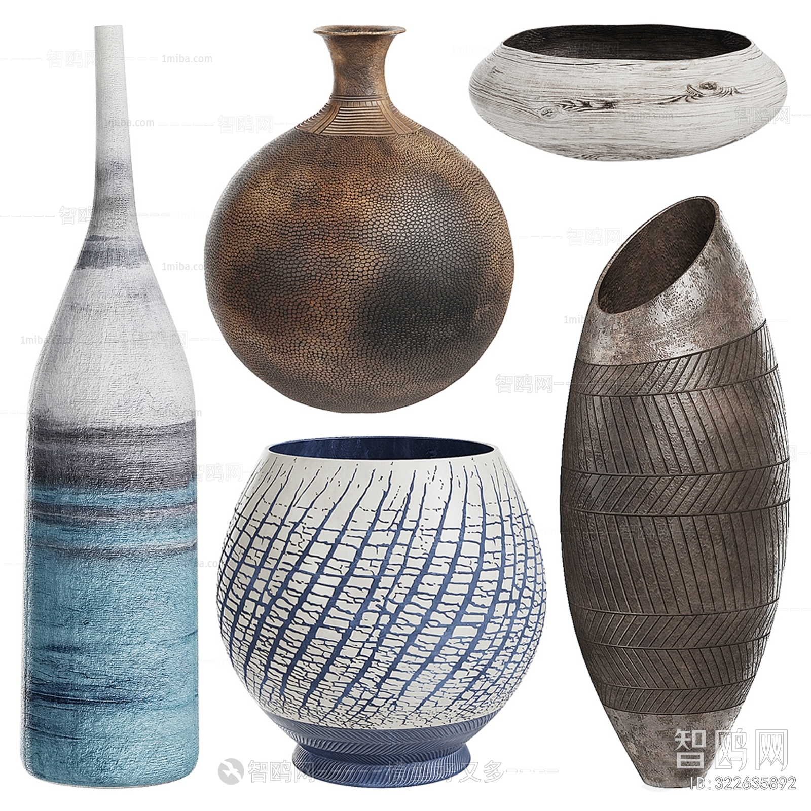 Wabi-sabi Style Decorative Set