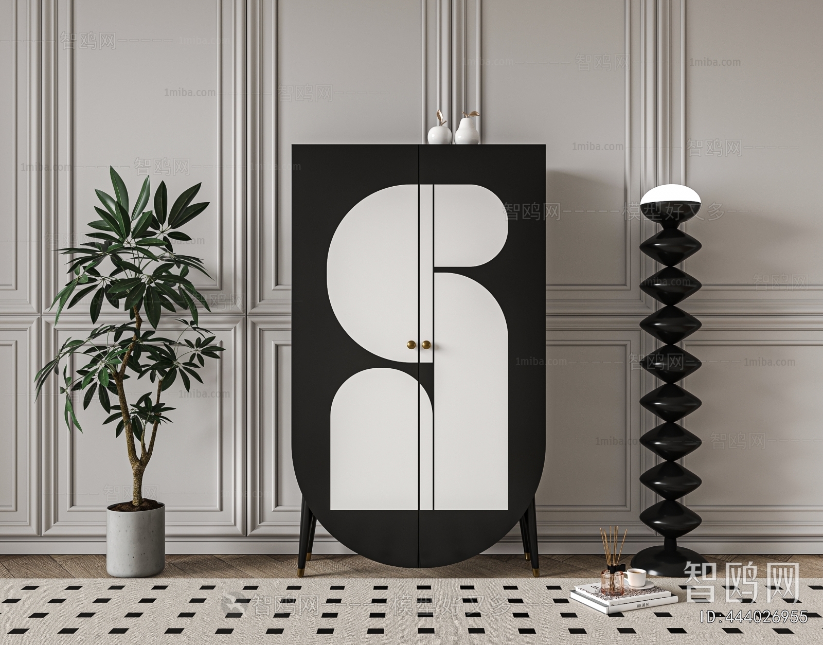 Modern Decorative Cabinet