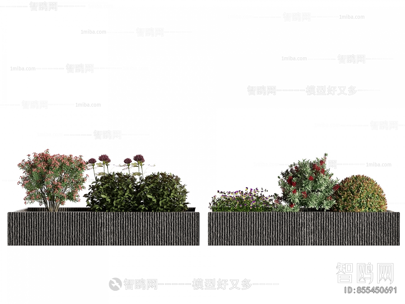 Modern Flower Bed, Flower Bowl, Flower Box