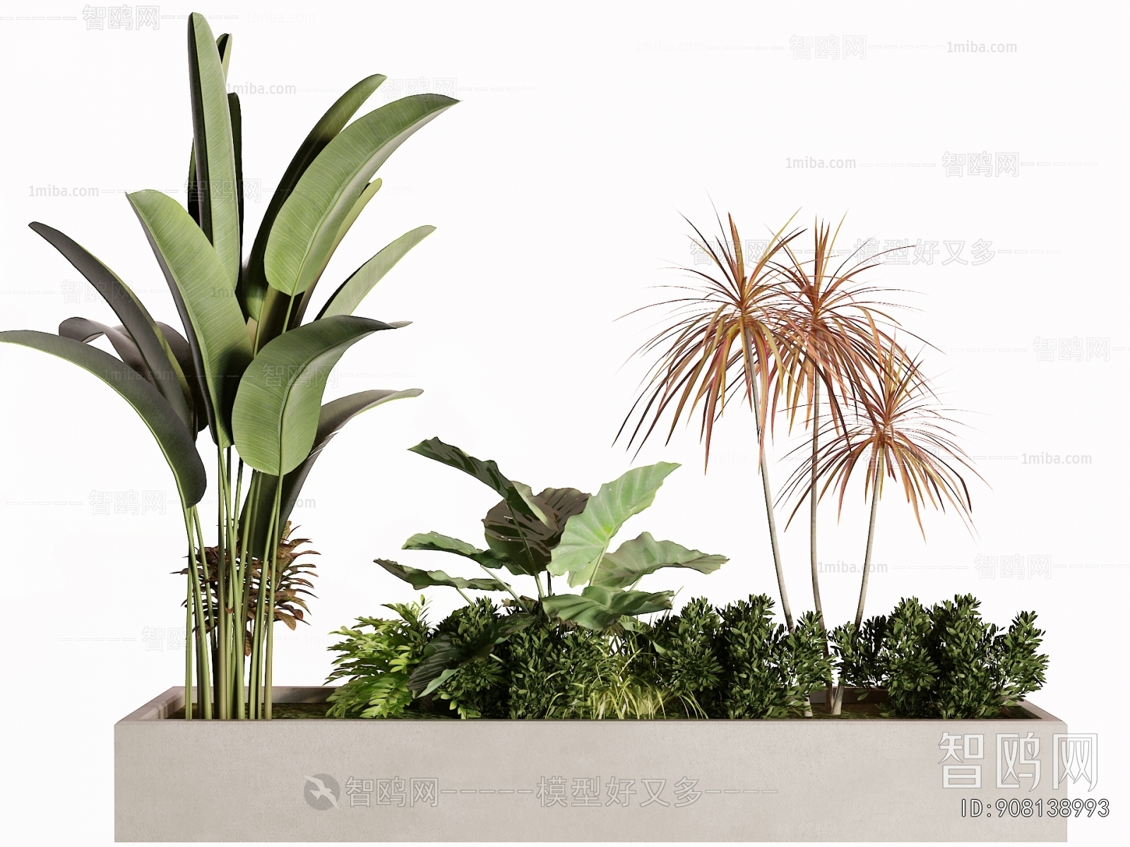 Modern Plant Pile