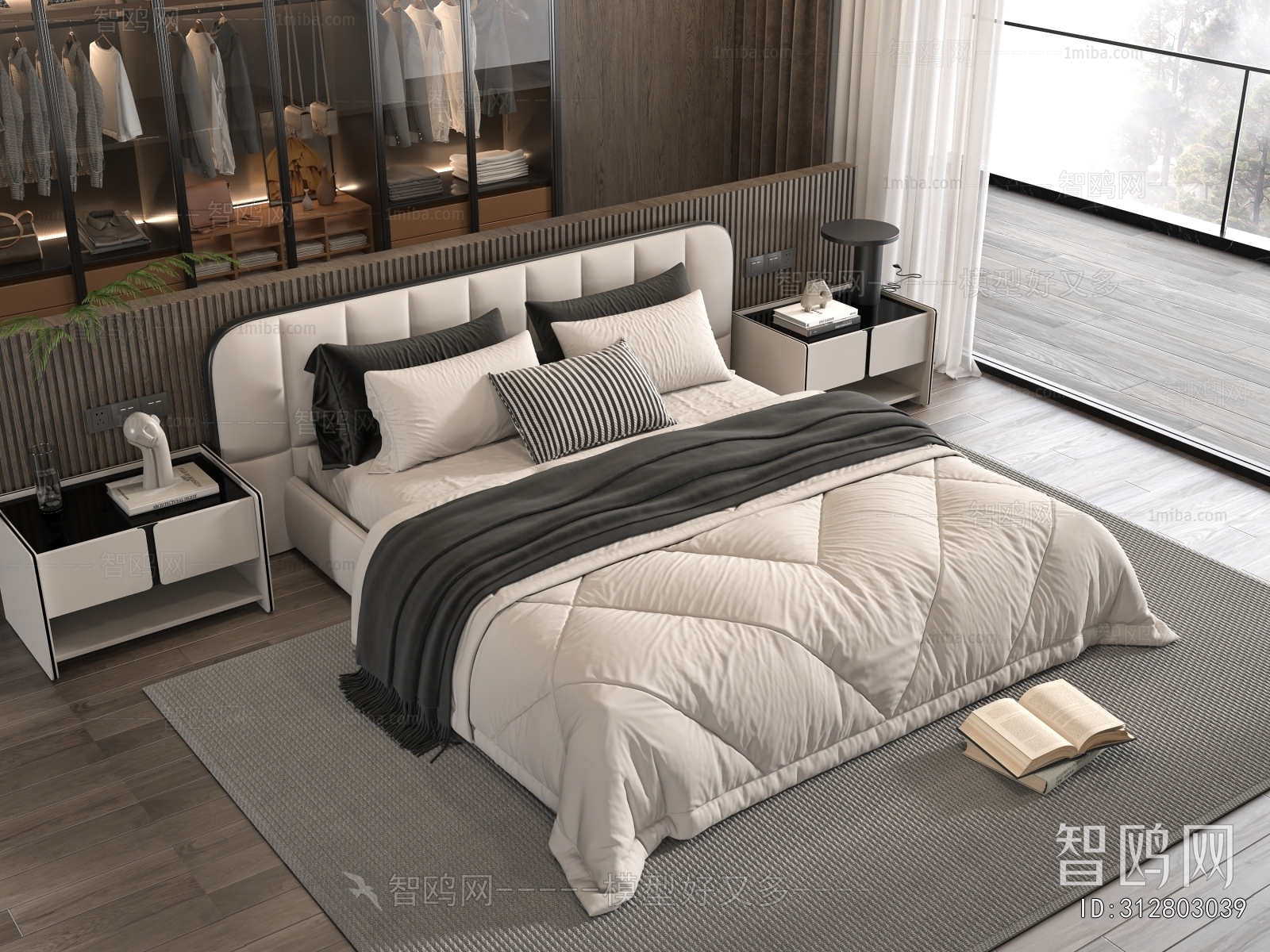 Modern Double Bed