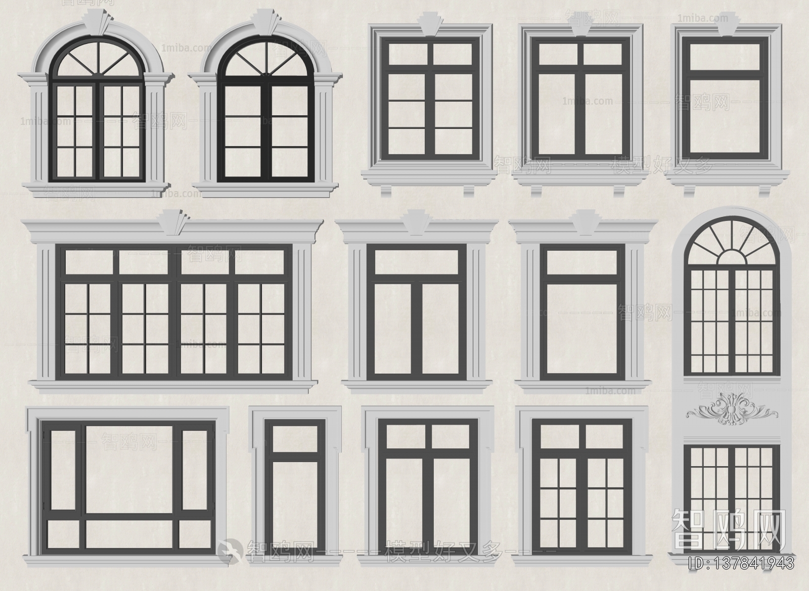 Simple European Style Window