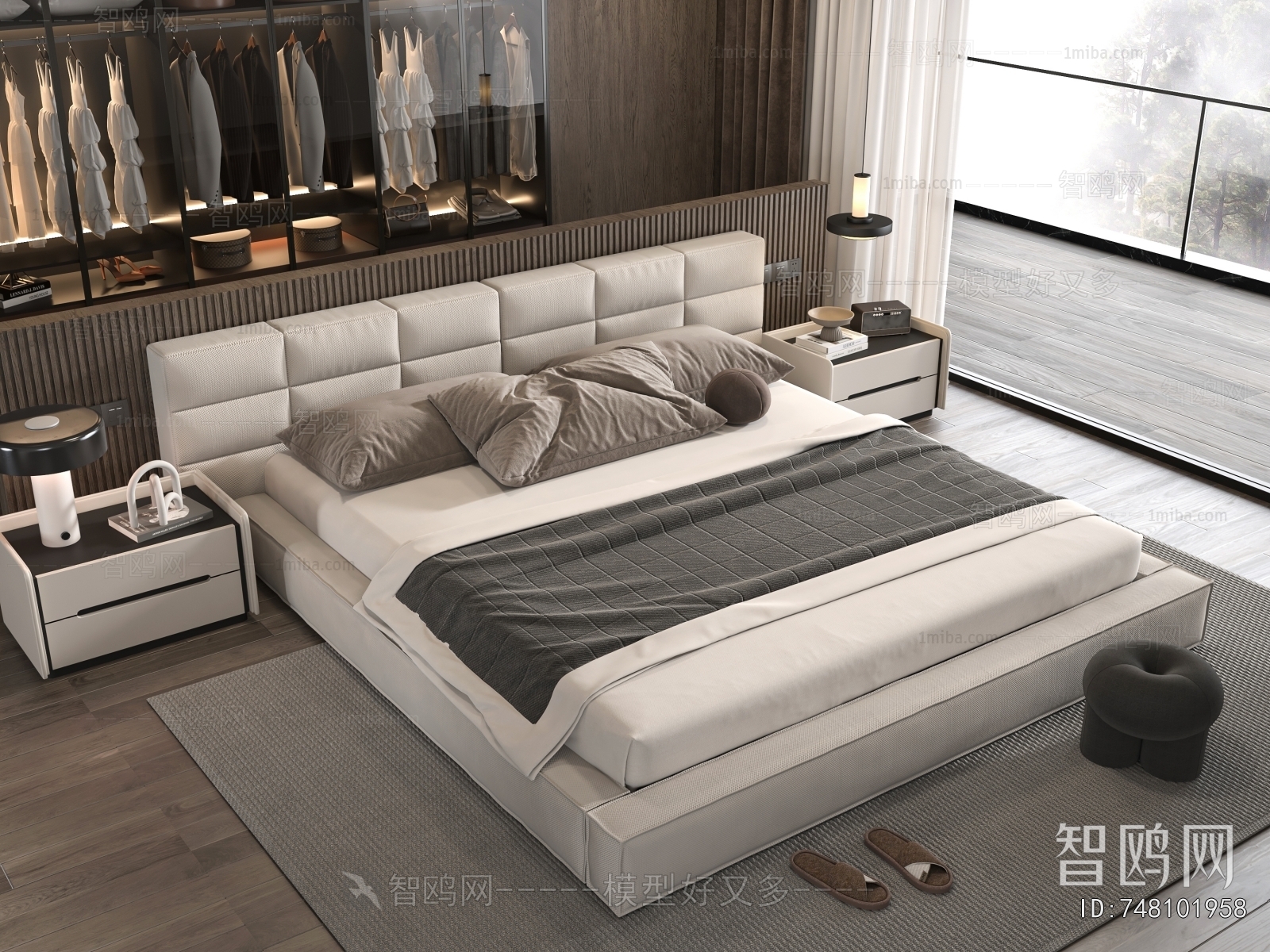 Modern Double Bed