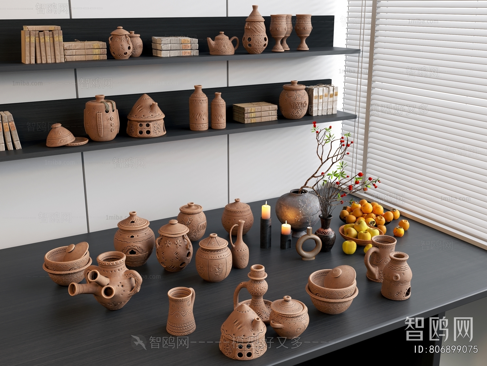 Wabi-sabi Style Decorative Set