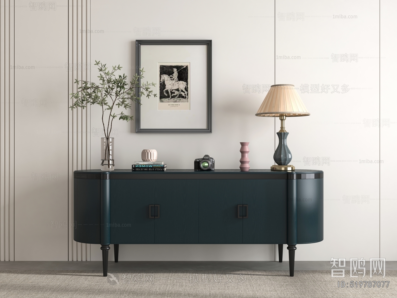 American Style Side Cabinet/Entrance Cabinet