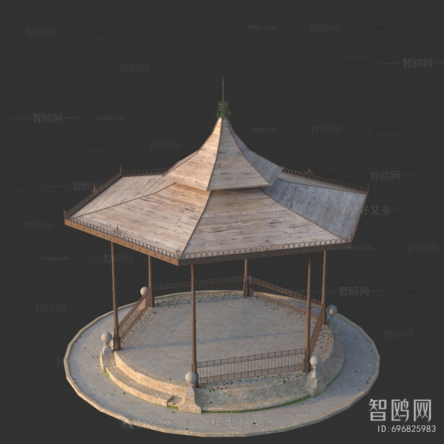 Wabi-sabi Style Pavilion