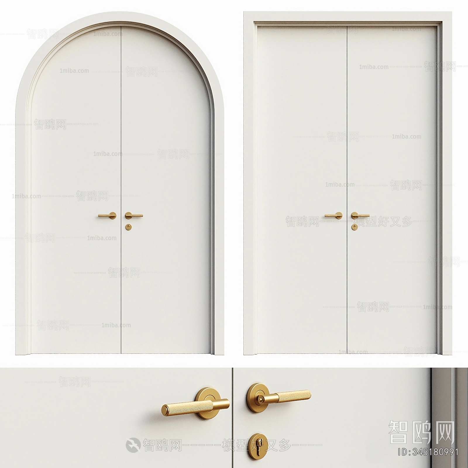 French Style Double Door