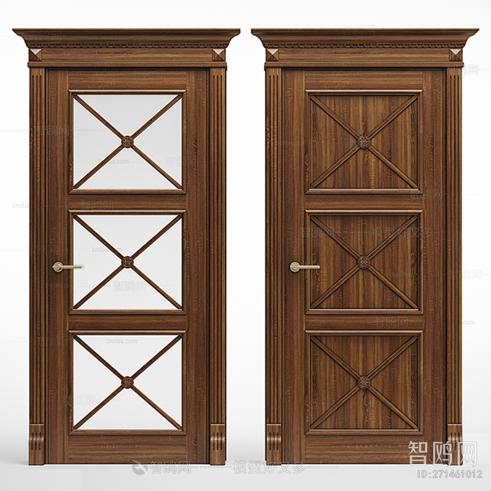 American Style Single Door