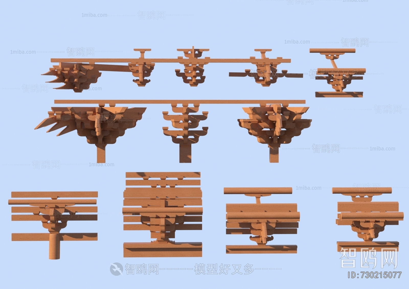 Chinese Style Building Component