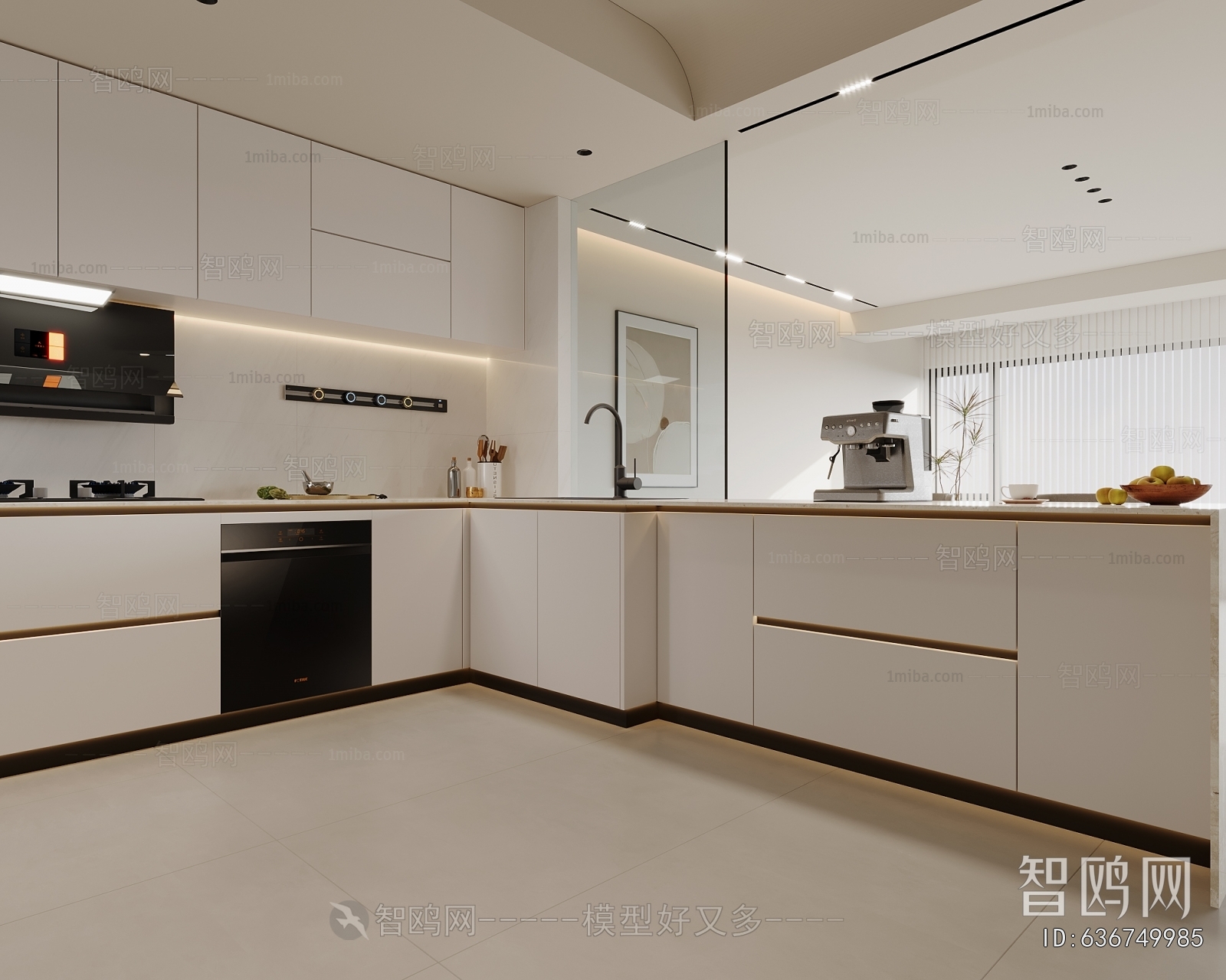 Modern The Kitchen