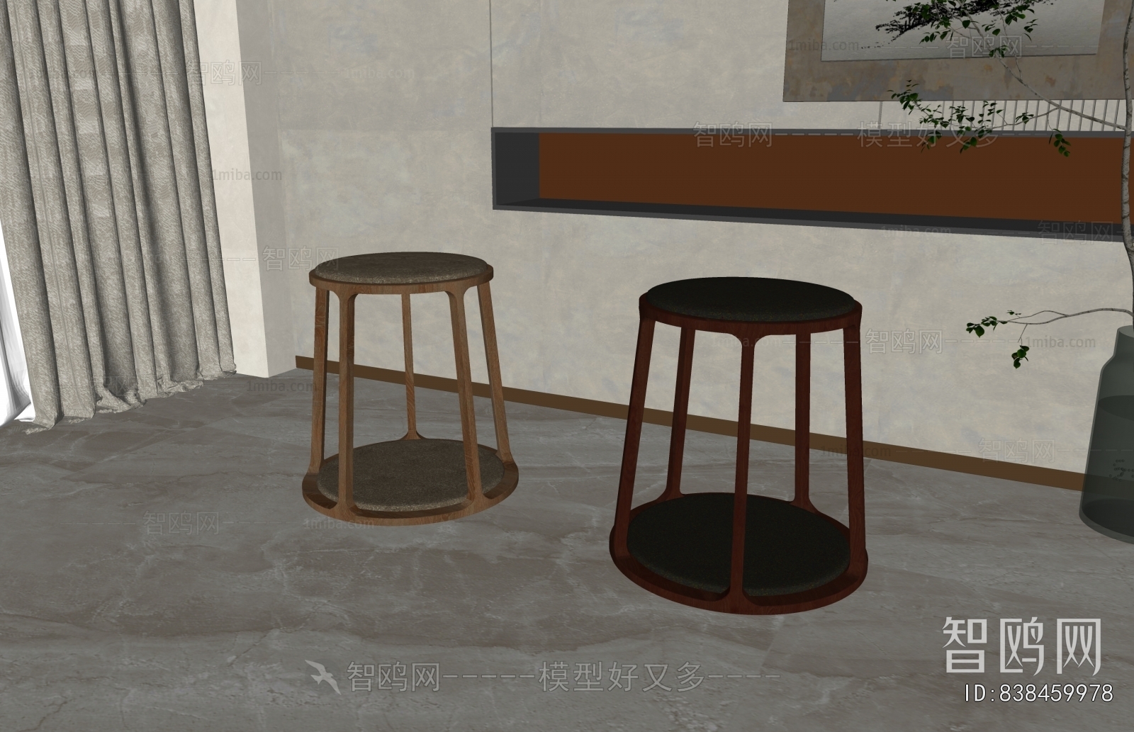 New Chinese Style Stool