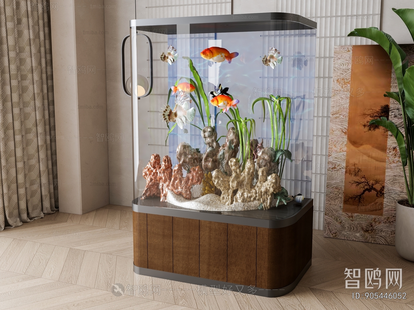 New Chinese Style Fish Tank