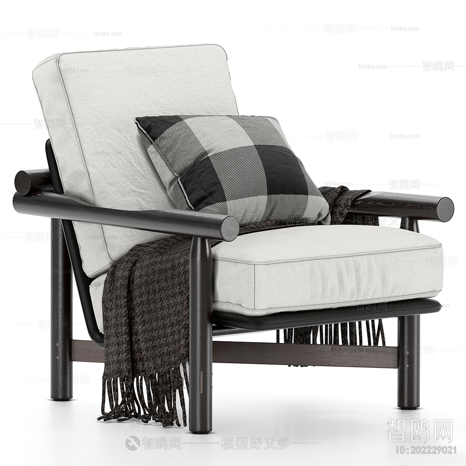 现代休闲扶手沙发椅