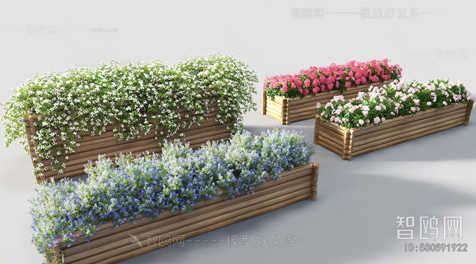 Modern Flower Bed, Flower Bowl, Flower Box