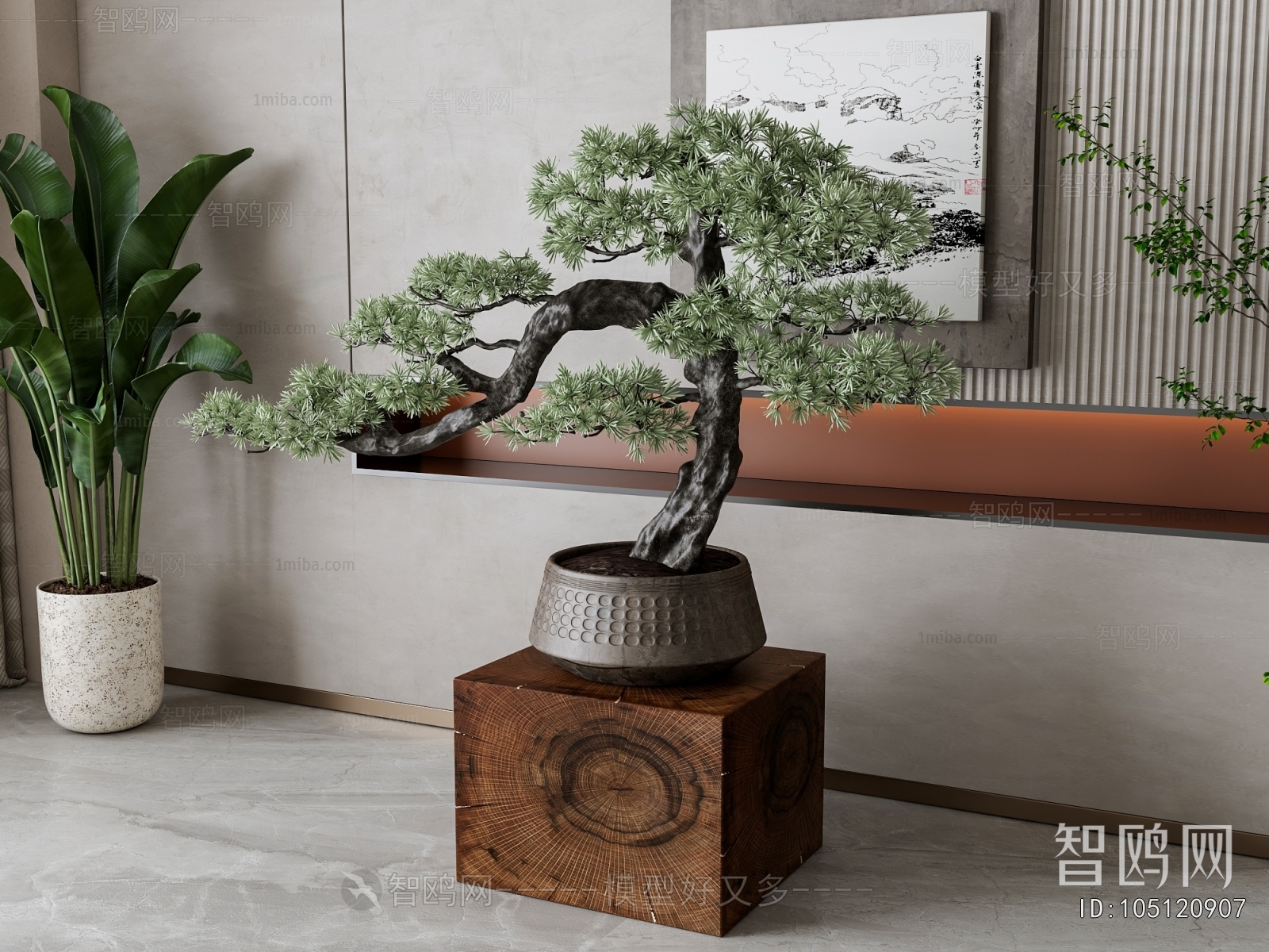 New Chinese Style Bonsai