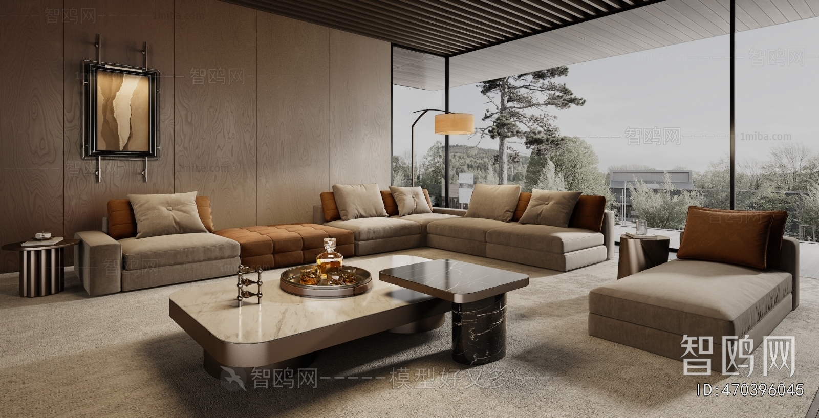 Minotti 米洛提现代意式客厅