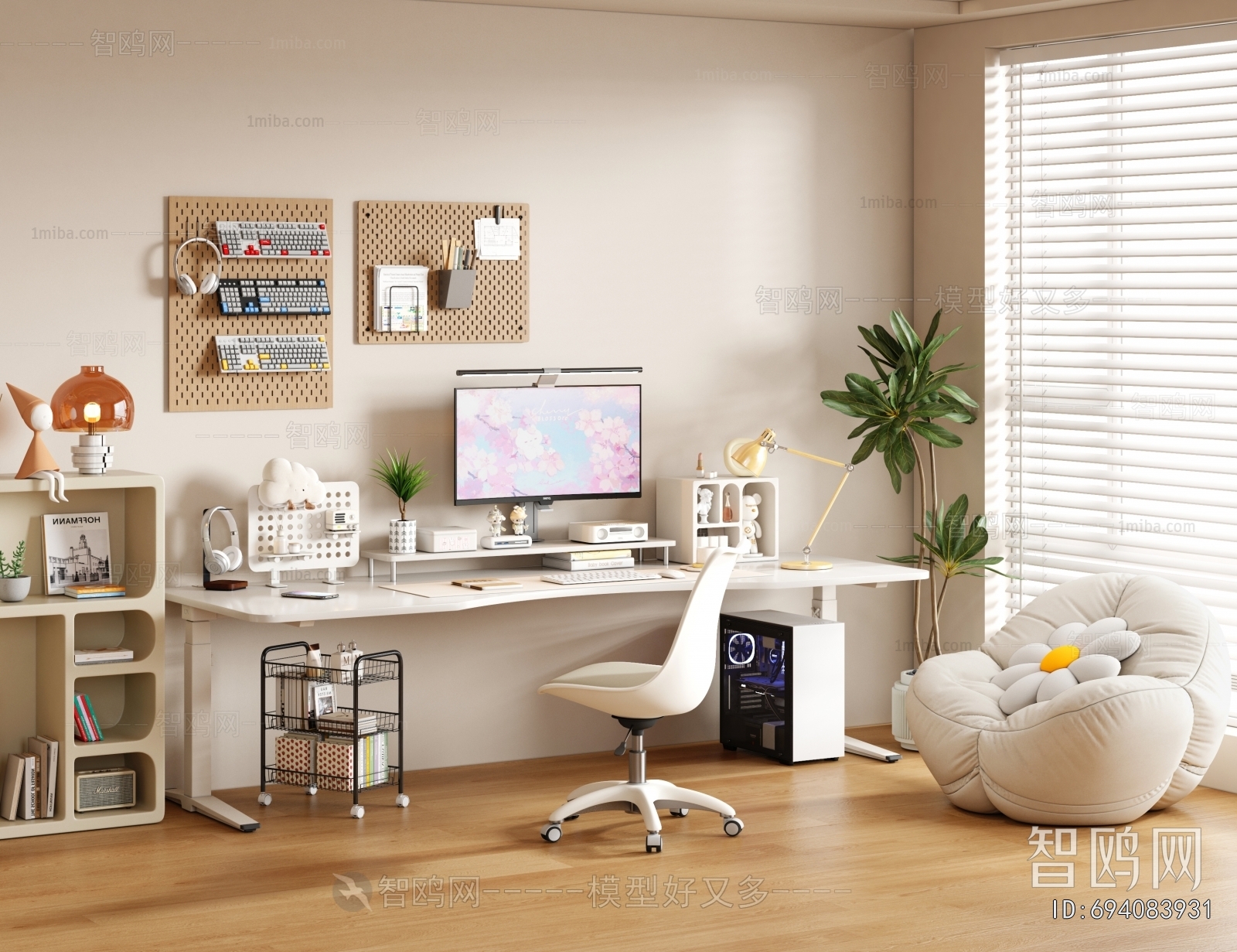 Modern Office Desk And Chair