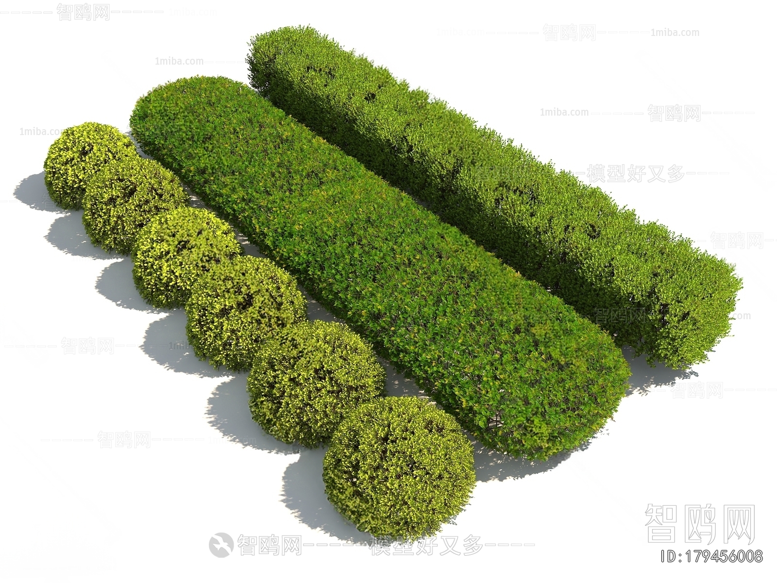 Modern Shrubbery