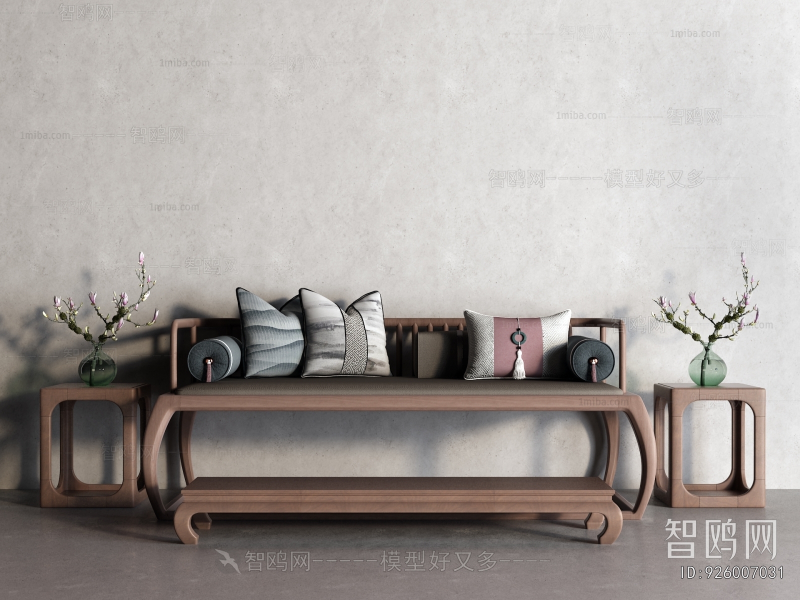 New Chinese Style Arhat Bed