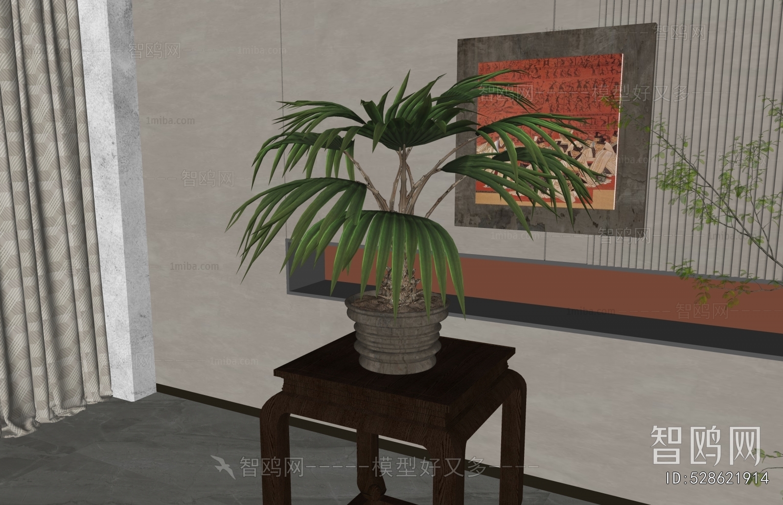 New Chinese Style Desktop Plant