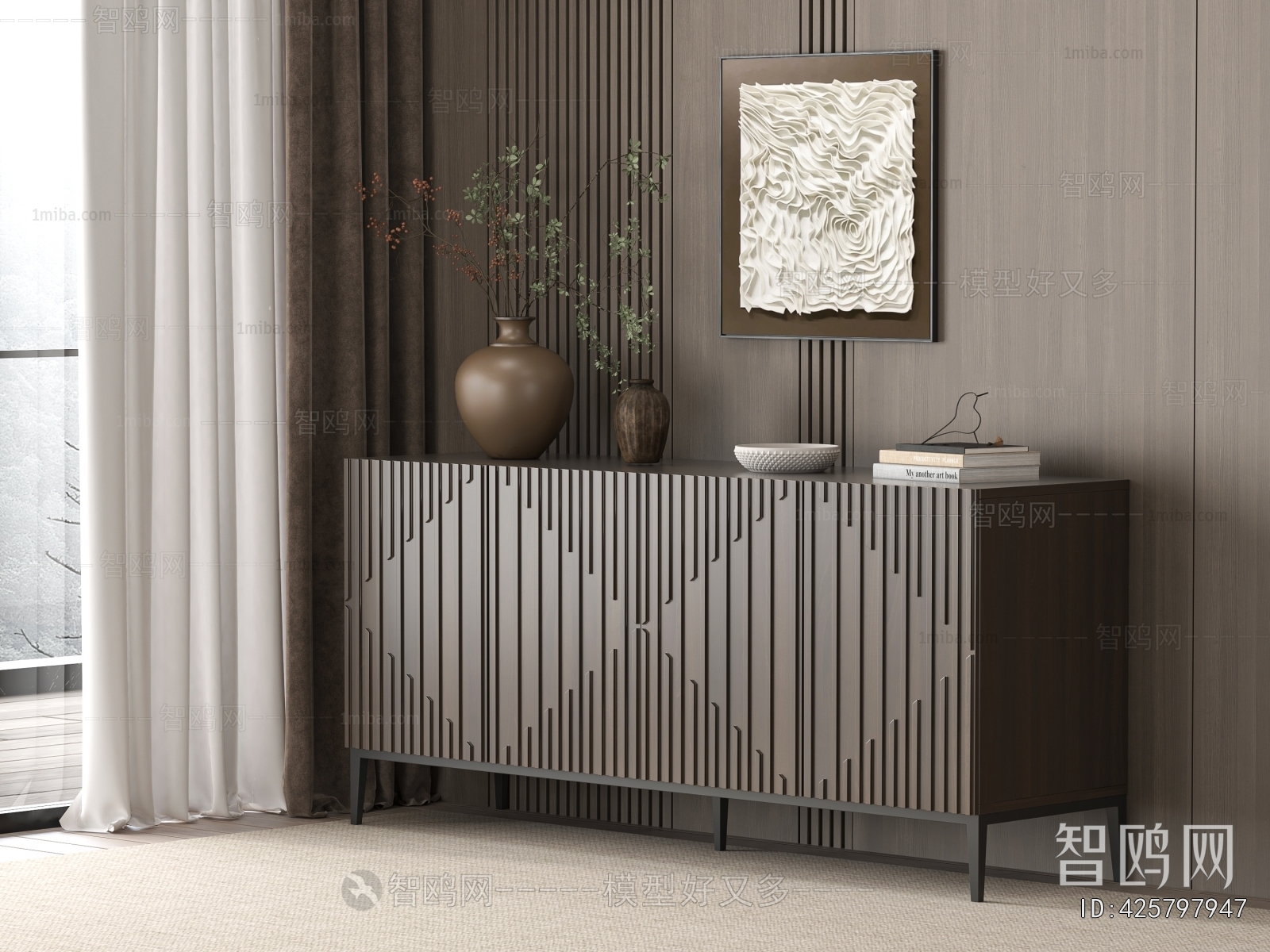 Modern Side Cabinet/Entrance Cabinet