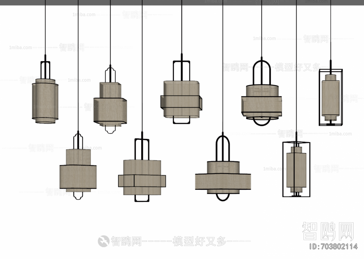 New Chinese Style Droplight