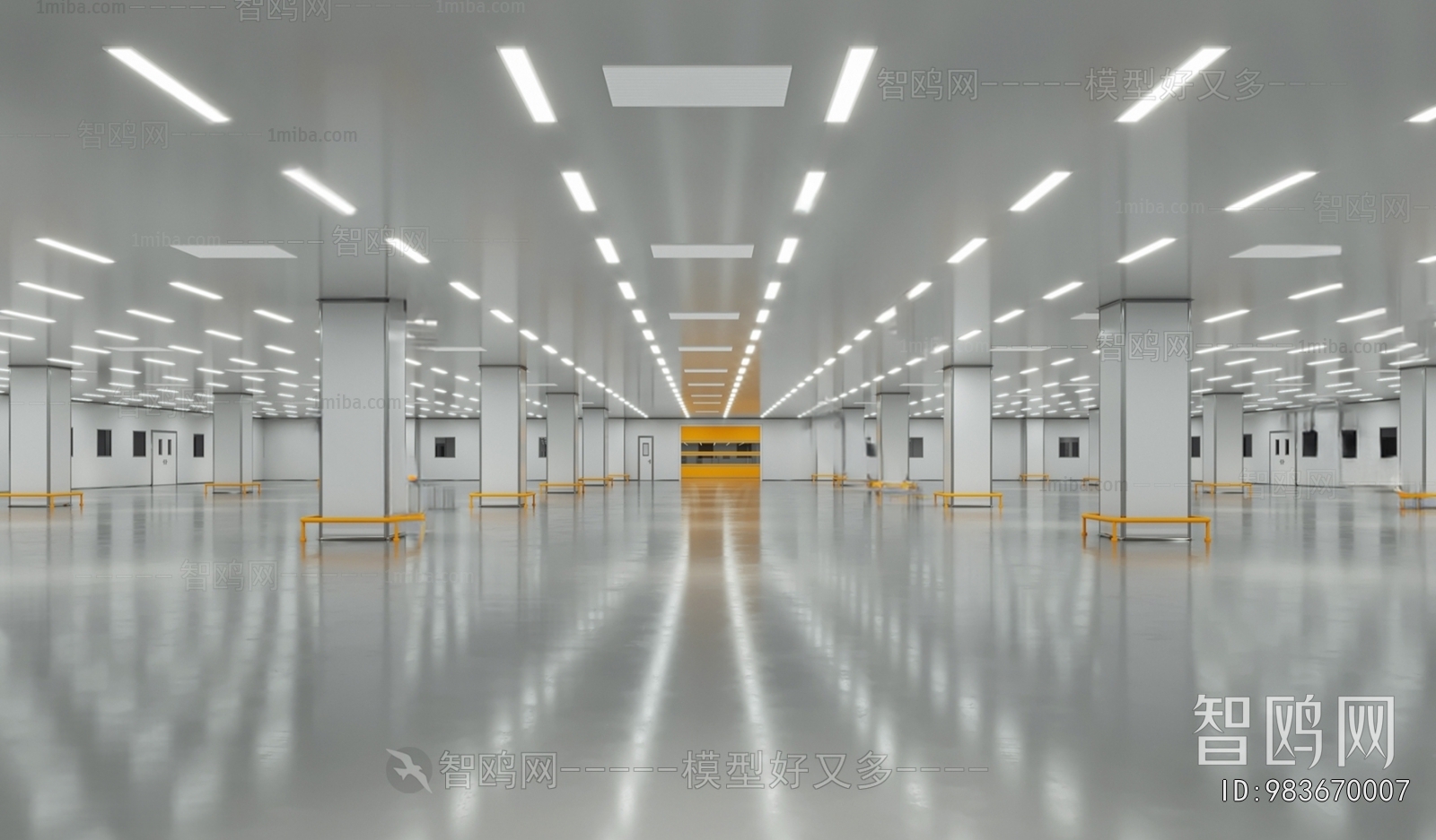 Modern Factory Floor/warehouse