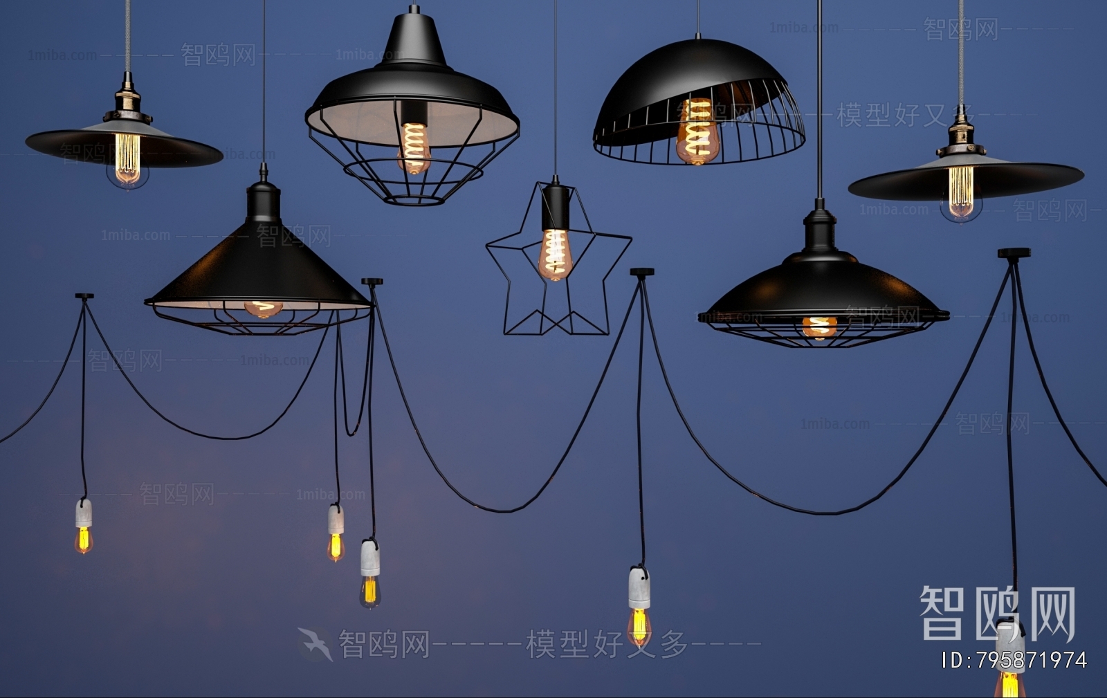 Industrial Style Droplight