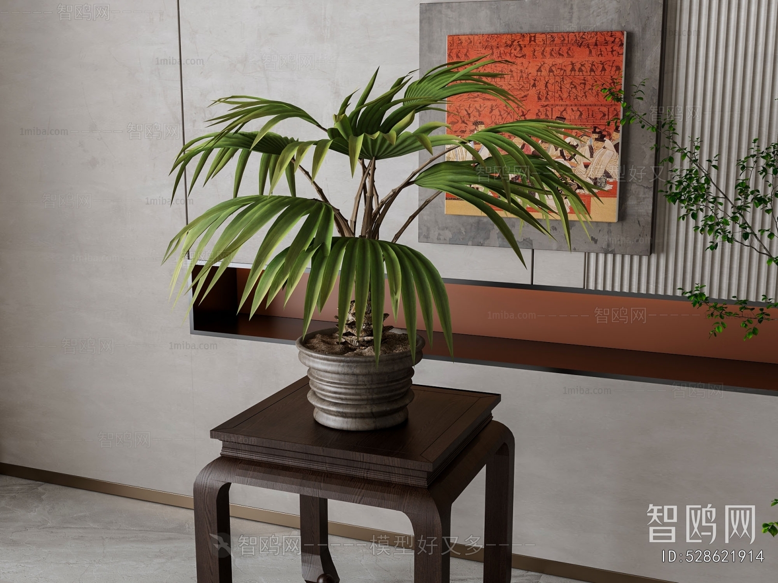 New Chinese Style Desktop Plant