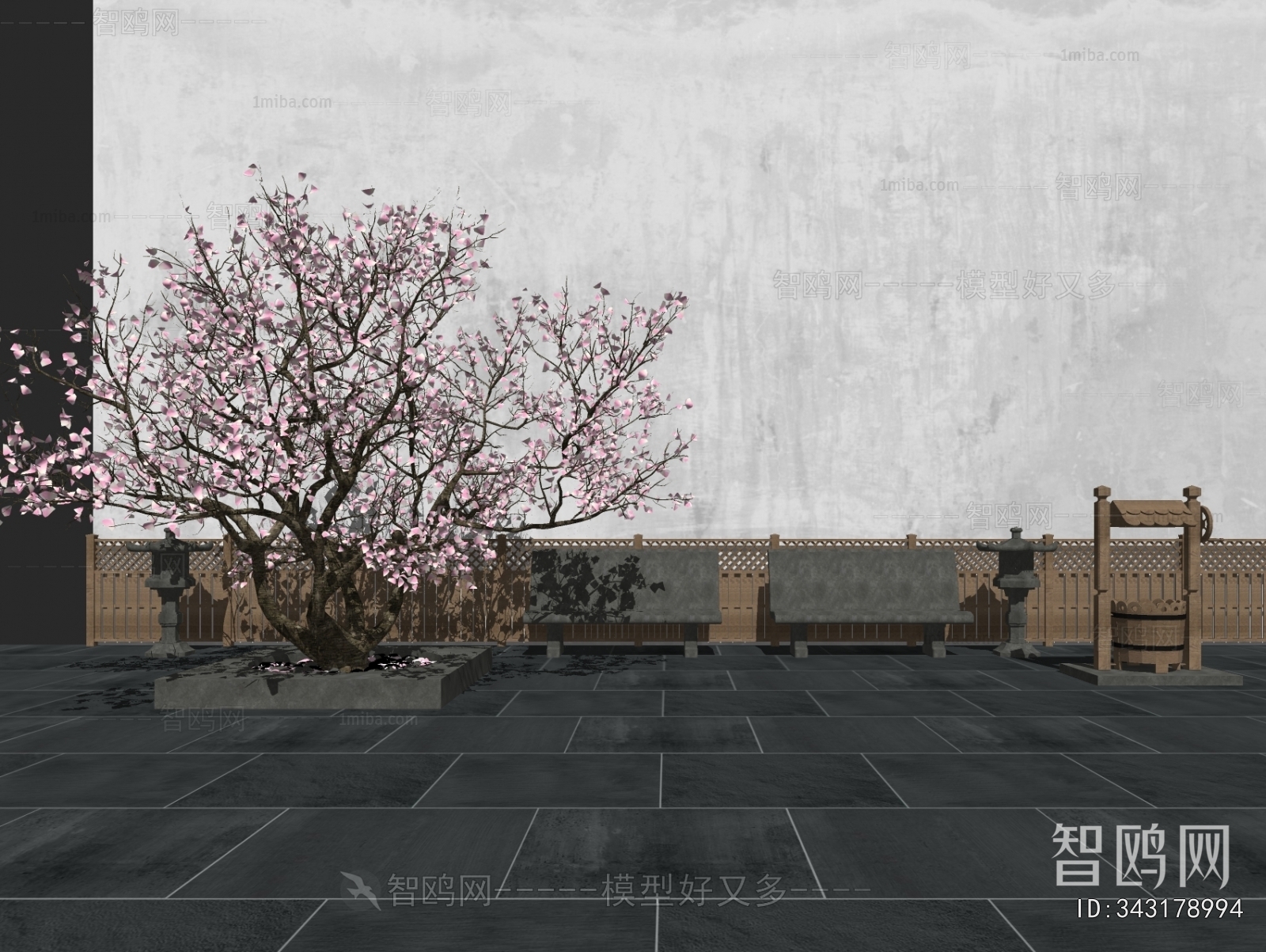 Japanese Style Courtyard/landscape