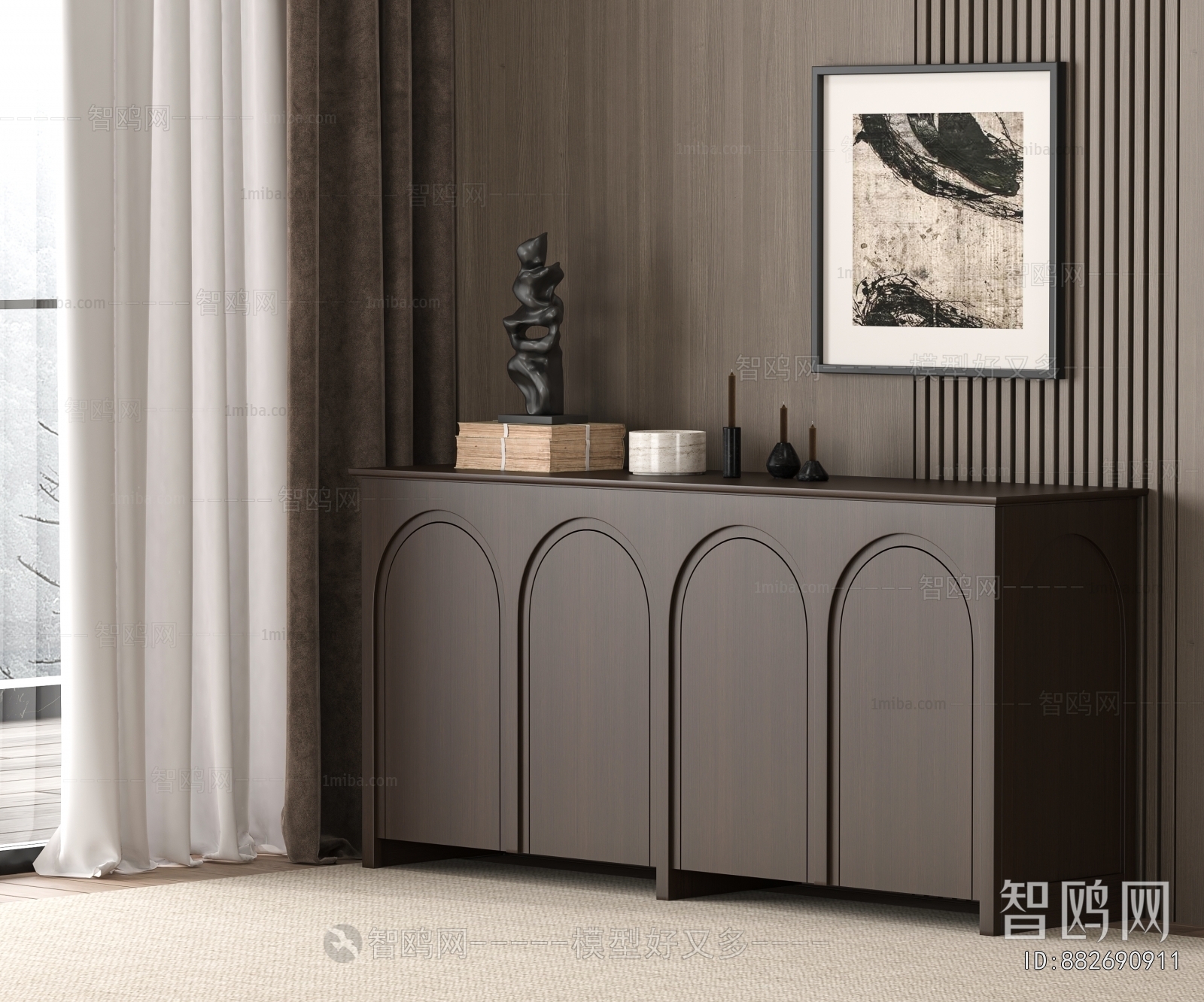 Modern Side Cabinet/Entrance Cabinet