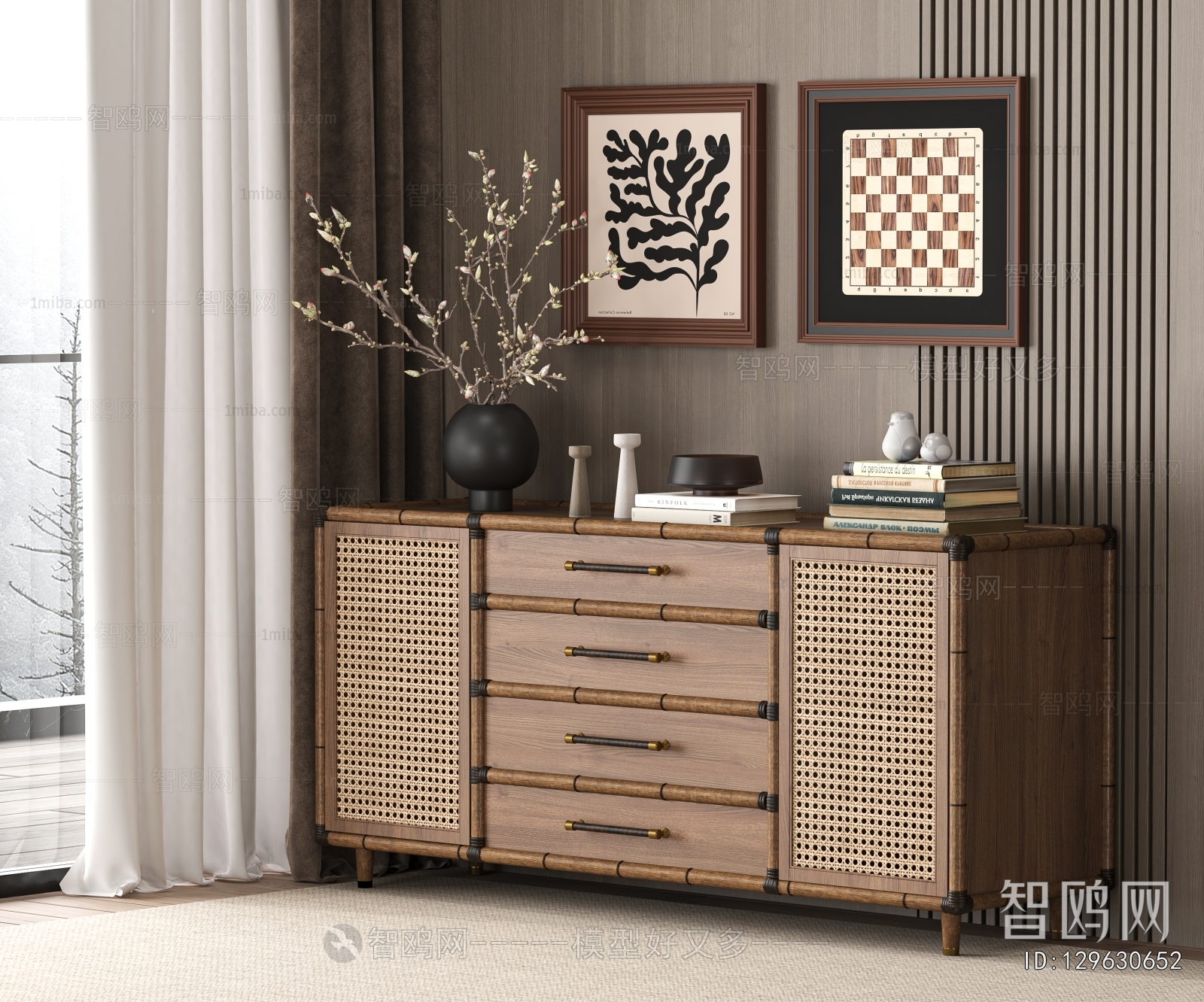 Modern Side Cabinet/Entrance Cabinet