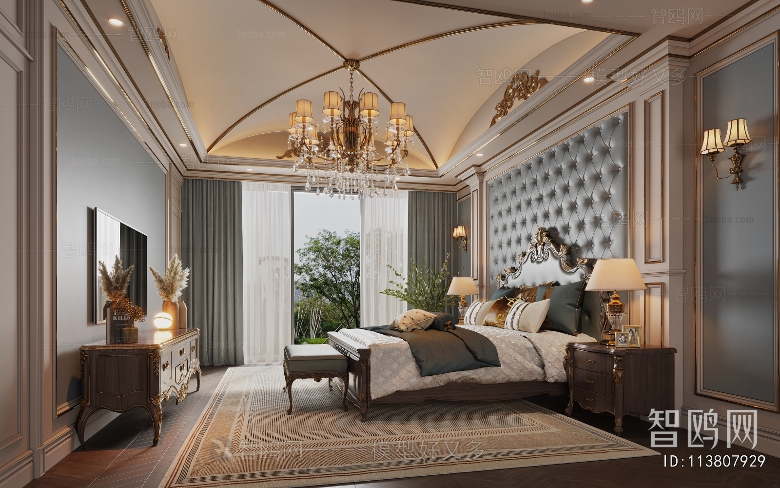 European Style Bedroom