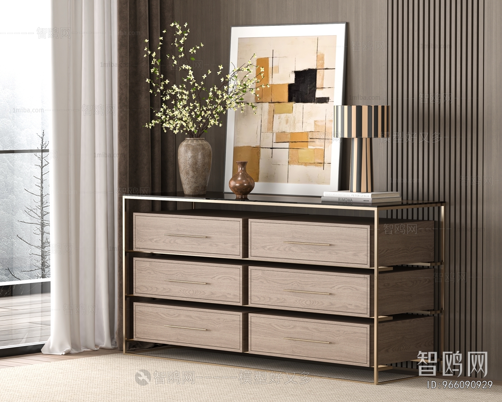 Modern Side Cabinet/Entrance Cabinet