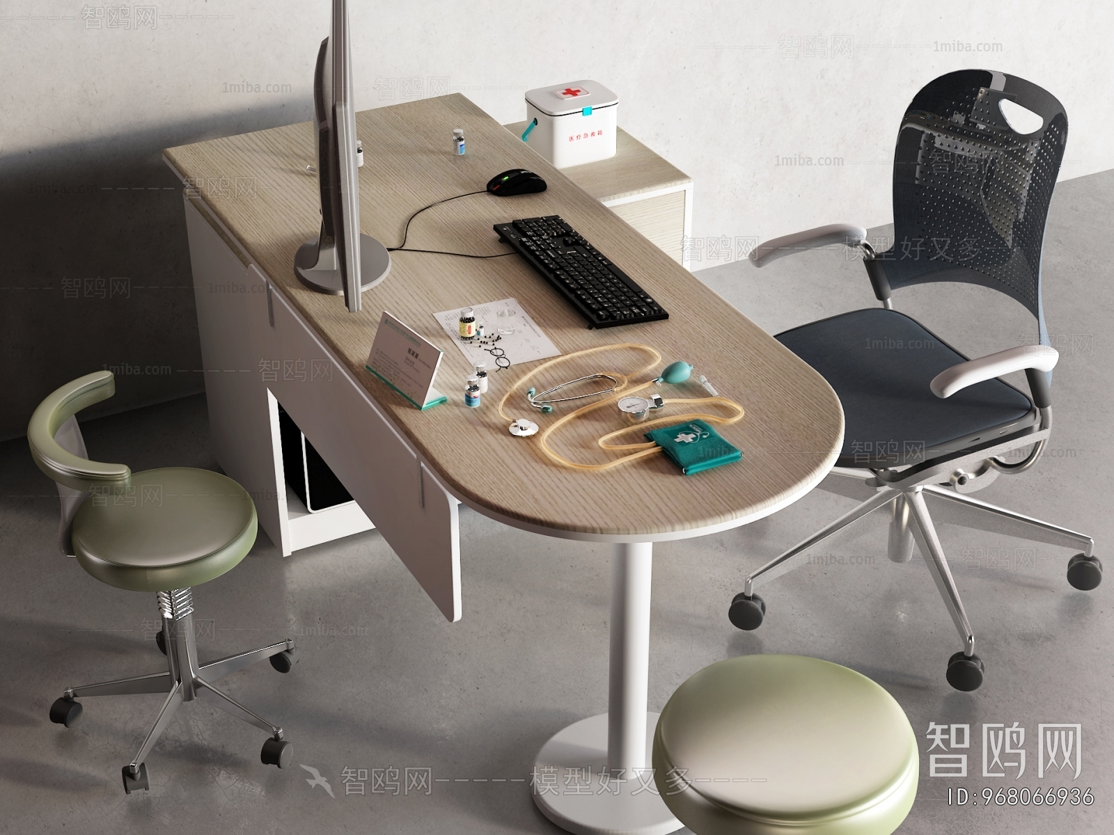 Modern Office Desk And Chair