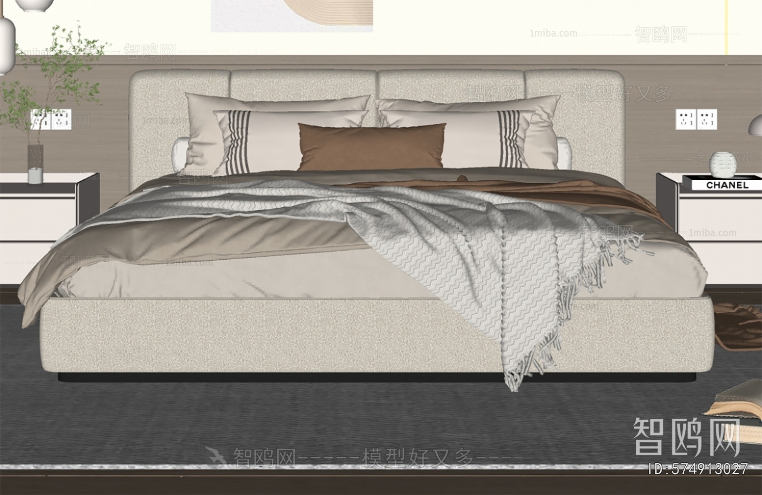 Modern Double Bed