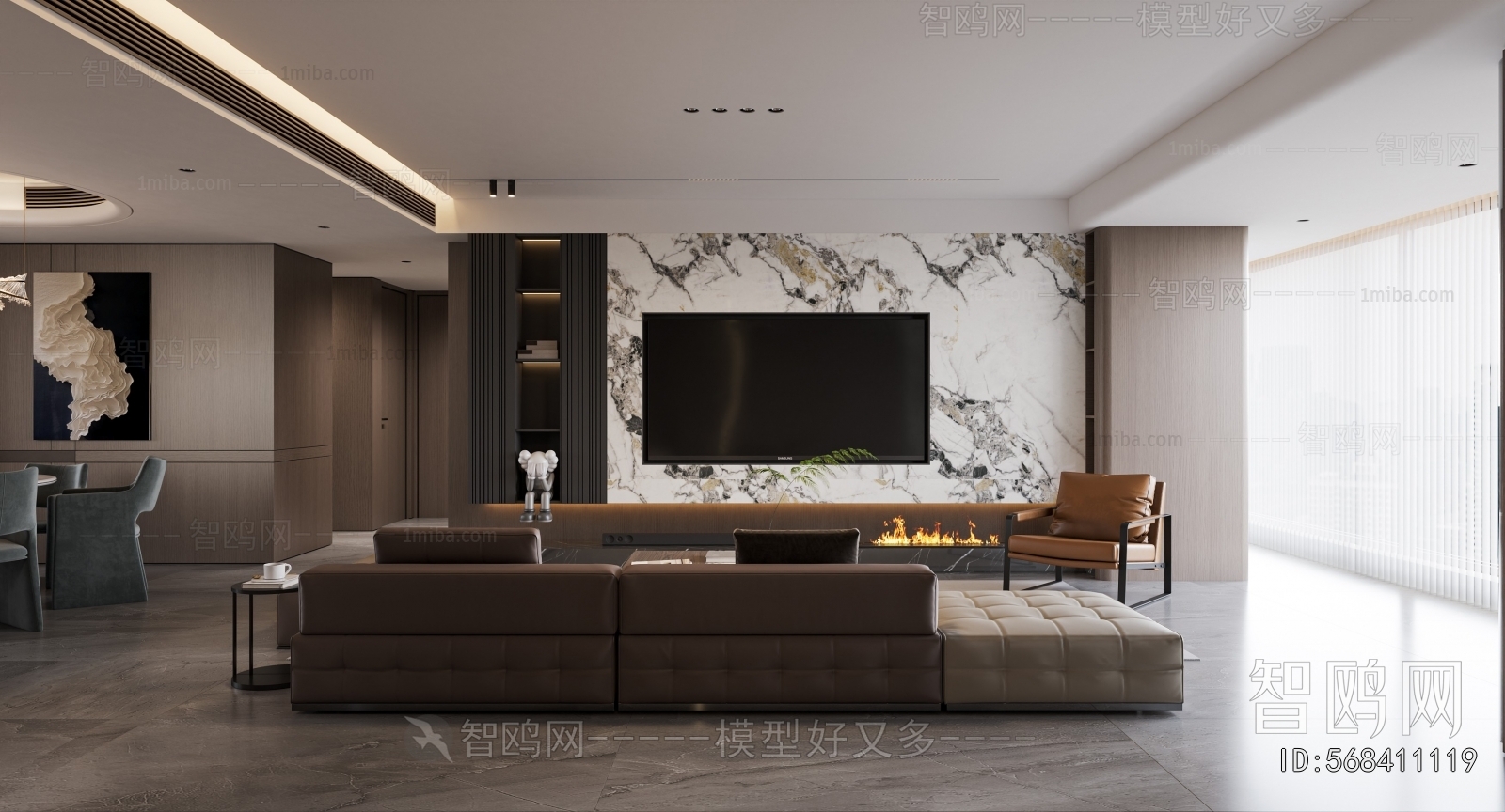 Modern A Living Room