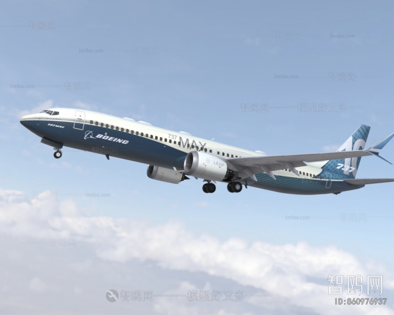 现代波音737max10客机