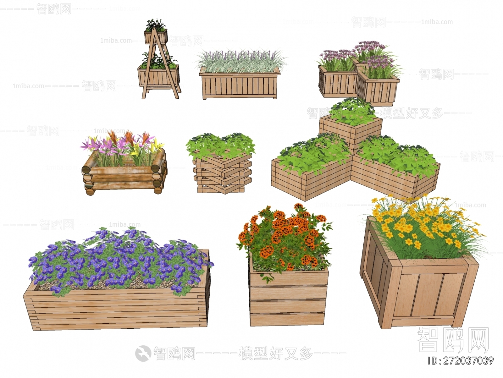 Modern Flower Bed, Flower Bowl, Flower Box