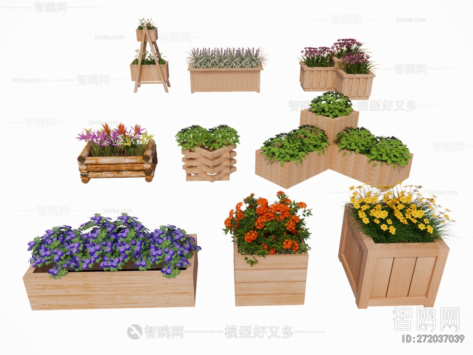 Modern Flower Bed, Flower Bowl, Flower Box