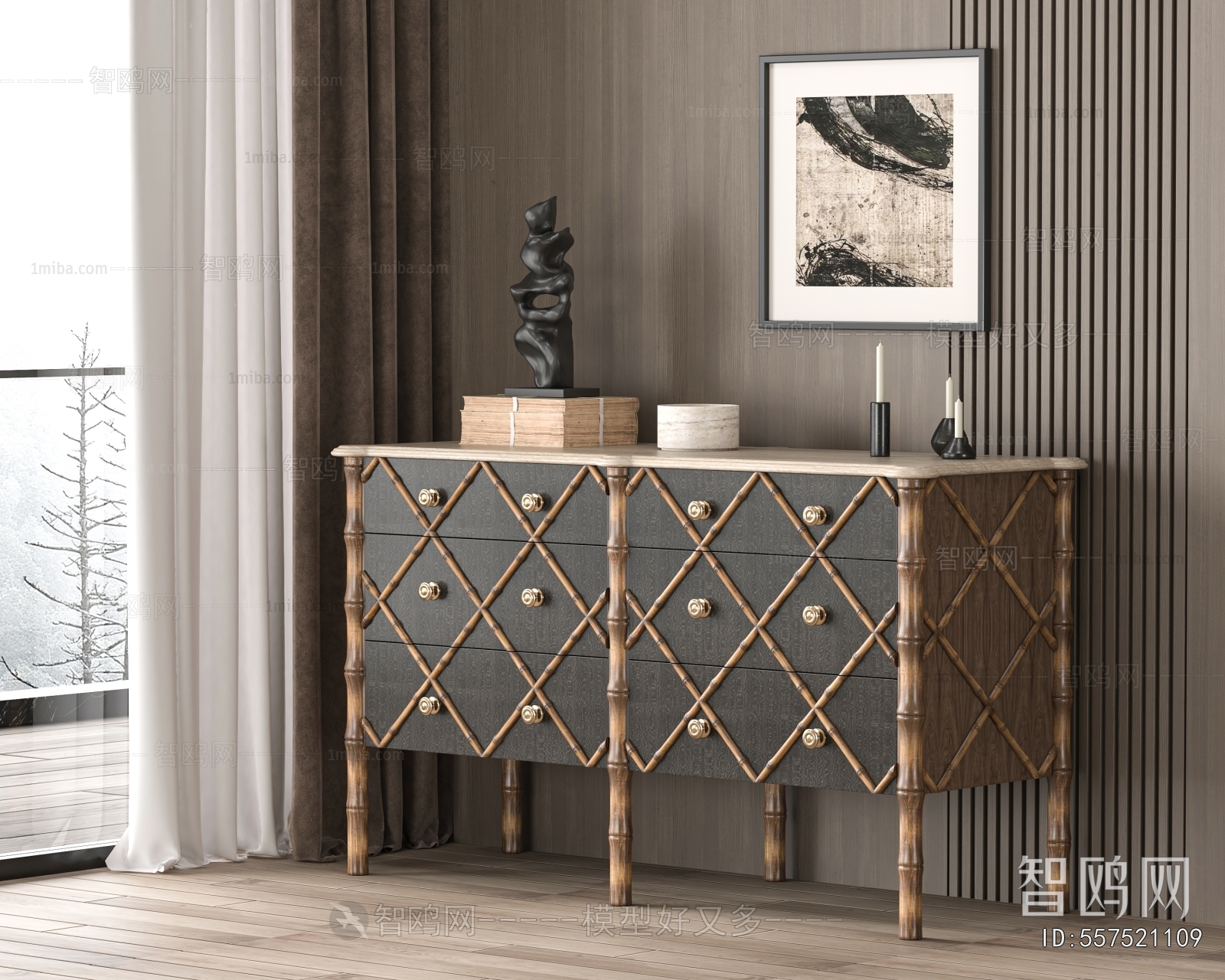 Modern Side Cabinet/Entrance Cabinet