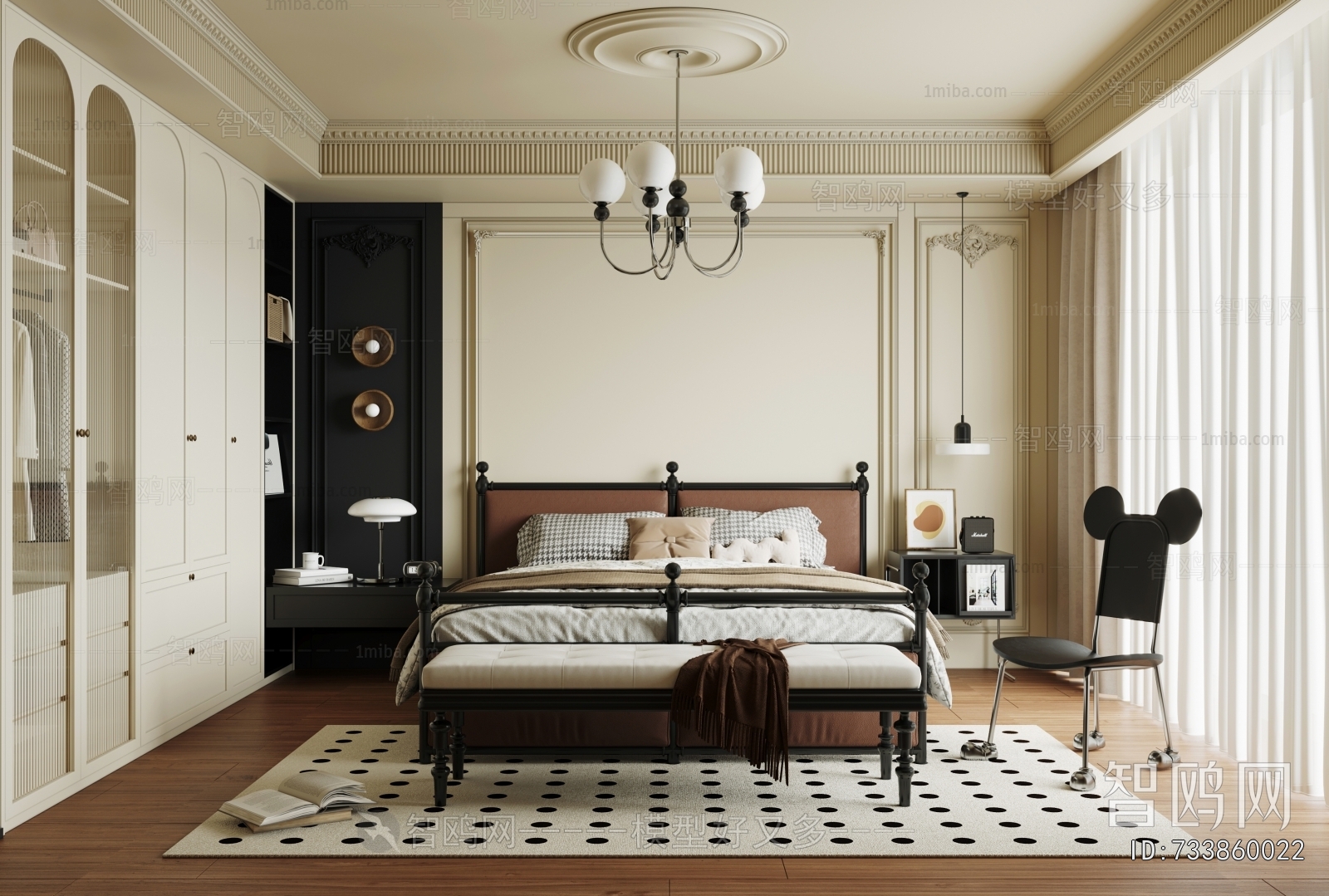 French Style Bedroom