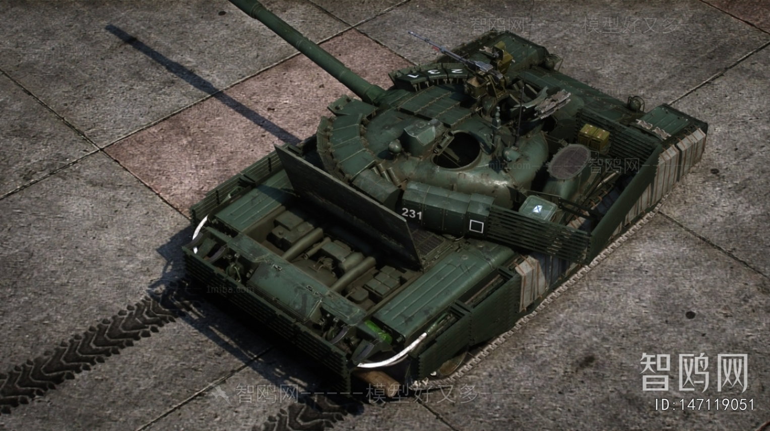现代T80BVM坦克