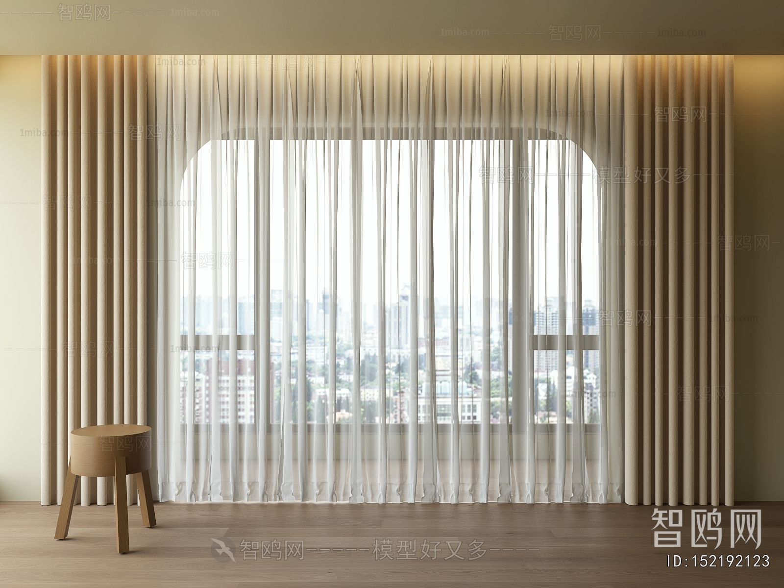 Modern The Curtain