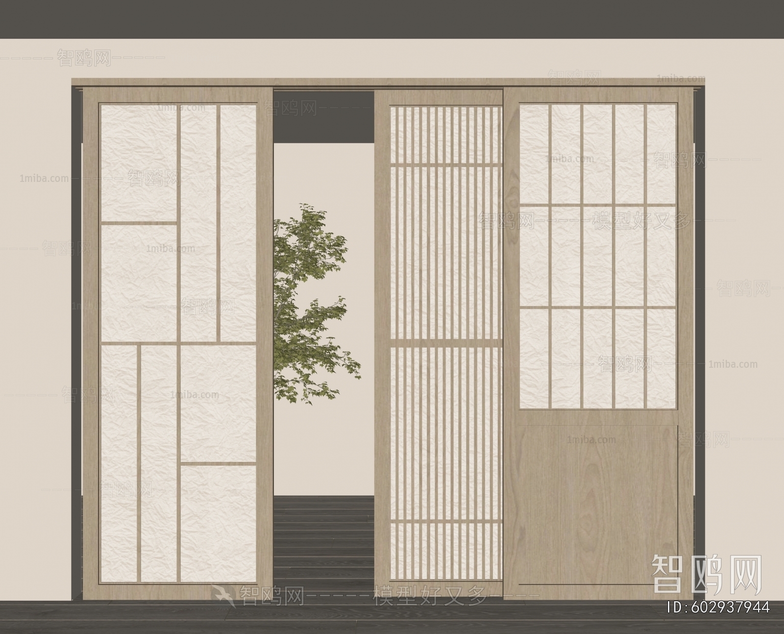 Japanese Style Sliding Door