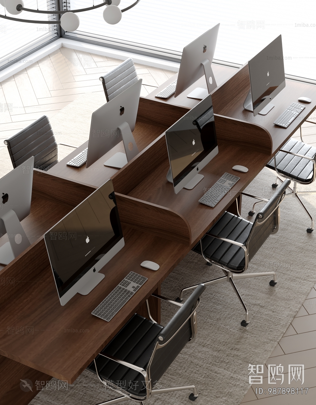 Modern Office Desk And Chair